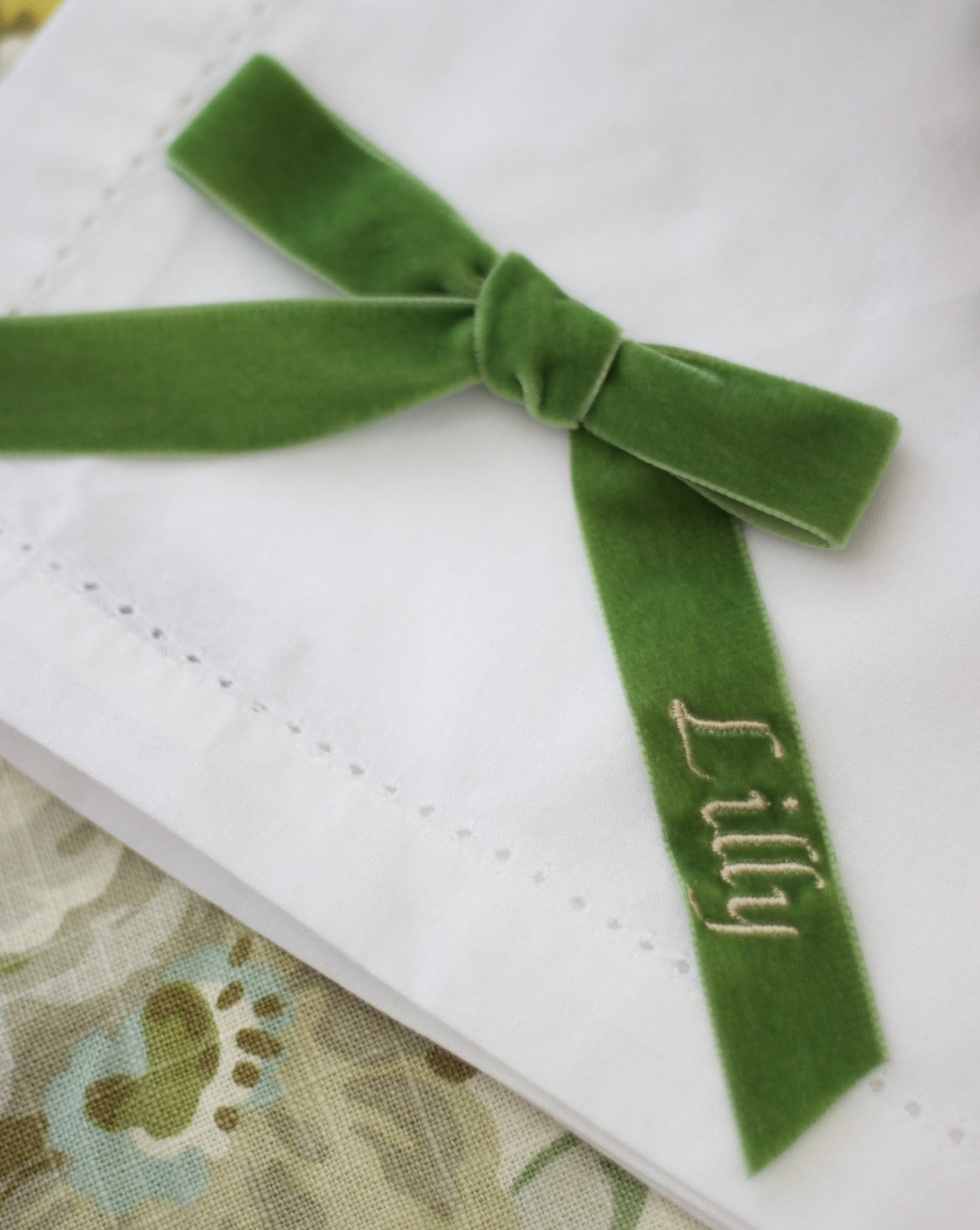 Orchard Monogram Bow